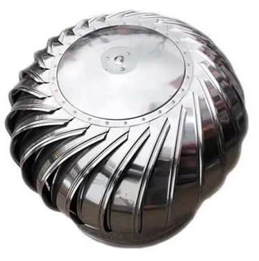 Turbine De Ventilation De Toit, Hottes De Ventilation De Cheminée En Acier Inoxydable 304, Ventilateur À Turbine Rond Silencieux En Tuyau D'aération De Toit, For Maisons, Usines, Greniers(110mm/4.3in)