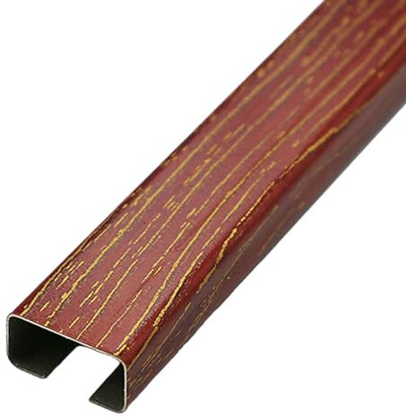 Serenitison Cable Cover Protector,Square Trunking,Floor Cable Cover,2 Root 1 M Trunking,Stainless Steel Cable Trunking,Self Adhesive Cable Tidy,Decorative Wire Hider,Electrical Cable Management