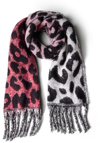 STREET ONE Damen A572669 Jaquard Schal,Mehrfarbig,A