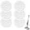 Ortviai 6 PCS Replacement Steam Mop Pads for Shark S6002uk S7201uk, Reusable Steam & Scrub All-In-One Cleaning Pads, for Shark Steam Mop Replacement Pads, for All Sealed Hard Floors