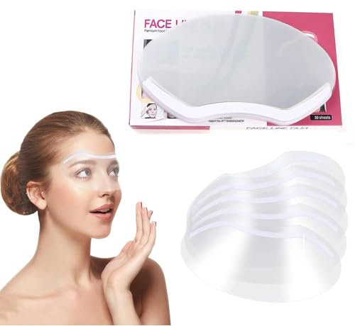 Zwenjuan Bouclier de Cils,50pcs Hairspray Shield,Visière Souple Transparente,Protecteur Des Yeux Face à la Douche,Visière Douce pour Douche,Microblading,Extensions de Cils,les Boucliers du Visage