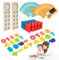 Zuasdvnk Mathespielzeug für Kinder von 5 bis 7 Jahren, Zählspielzeug für Kinder von 3 bis 5 Jahren - Math Manipulatives Vorschulspielzeug Kindergarten Mathe | Additions- und Subtraktionsspiele, Lern-