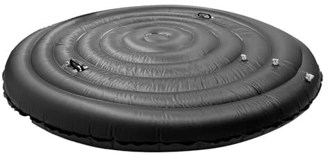 Couvercle du Bain à Remous, Couverture de Protection du Bain à Remous isolé Poussière de Poussière Gonflable pour Extérieur