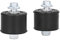 Lot de 2 tendeurs de galet de chaîne de 8 mm - Guide de roue coulissante Pit Dirt Fit pour YFZ 350 Banshee 1987-2006