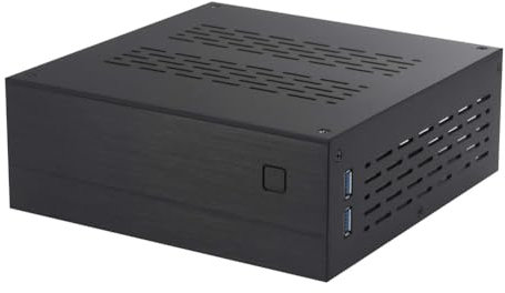 Cpolebev ITX Computer Case Chassis Alluminio HTPC ITX DIY PC Case A01 Chassis HTPC Computer Orizzontale