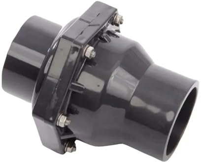 PVC-Rückschlagventil, 50 mm, innere Kunststoffklappe, Rückschlagventil, DN25, DN32, DN40, DN50, Universal-Vertikalventil(50mm)