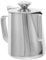 KOMBIUDA Brocca Per Schiuma Di Caffè Espresso in Acciaio Inossidabile Con Coperchio Tazza Per Latte Art Design Semplice E Delicato Versatile Per Uso Personale E Professionale