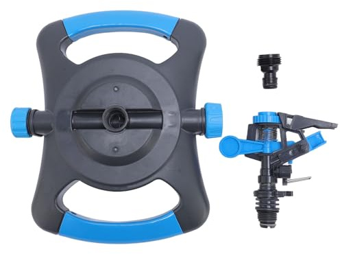 360 Degree Garden Sprinkler | Automatic Lawn Sprinkler for Large Area | Water Saving for Yard/Flower Beds | Sturdy ABS Material