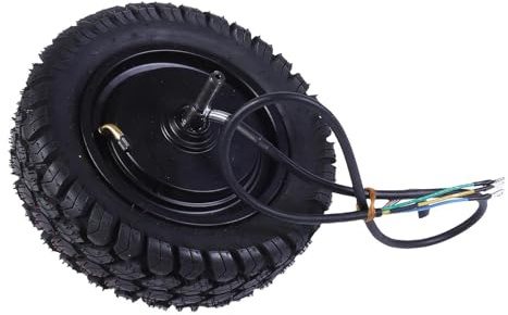 AKLOSIPY Brushless Hub Motor, 11 Inch 500 1800W IPX6 Electric Scooter Wheel With Inflatable Tire, Fast Acceleration Kit Suitable for Electric Motorcycle, E Bike, Off Road