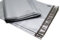 100 Folienmailer® Versandbeutel Silber grau: Bunte Folien-Versandtaschen 360x500mm aus LDPE Coex Folie, selbstklebend und undurchsichtig