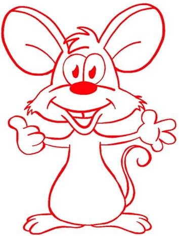 TimeTEX Siebdruck-Stempel Perpetuum rund Maus