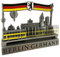 Metall-Magnet Berlin | typisches Hauptstadt Souvenir | Kühlschrankmagnet | Designed in Germany