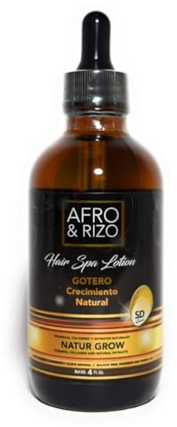 Afro & Rizo Haarwachstumstropfen - Natürliche Haarwachstumsbehandlung