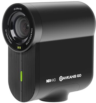 Bxlive AVKANS HDI HX3 PTZ Camera, 20X-SDI Broadcast and Conference Full HD PTZ Camera for Live Streaming (NDI HX3)…