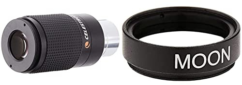 Celestron 1,25'' 28-24 mm Okular Zoom, 93230 & 94119-A 1,25'' Mondfilter