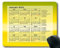 YENDOSTEEN 2024 Kalender,Gaming Mousepad, Helles Cluster dunkler Rauch Personalisierte rechteckige Gaming-Mauspads