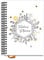 Teacher Planner 2025-2026 A4 Size by Pirongs | 6 Lesson Dated Planner for Teachers | Page a Day | Dated, Hardback, Wiro-Bound Teachers Planner - Bee