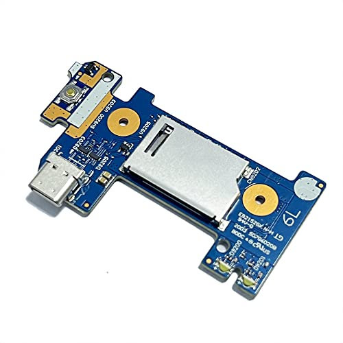 ZAHARA Lector de tarjetas USB de repuesto para HP 14s-cr 14s-cr0004TX 14-CF 14-DF 14-DK 14S-CF 14-DP 6050A2979701