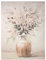 GILDE Bild XXL - großes Wandbild Leinwandbild auf Keilrahmen Motiv: Blumenstrauß - 120 x 90 cm Hochformat Farbe: naturtöne braun grün