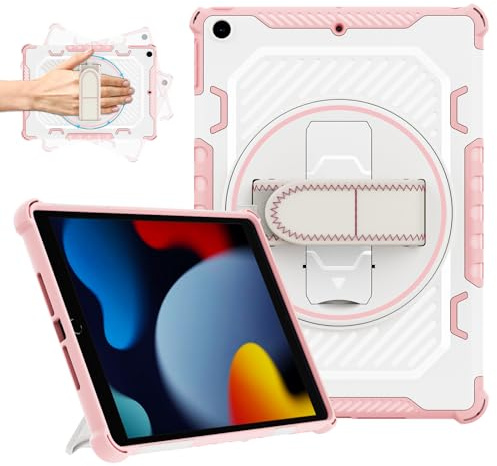 ROISKIN Hülle für iPad 9. / 8. / 7. Generation 10.2 Zoll 2021/2020/2019