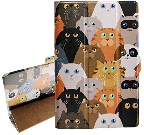 Funda delgada compatible con tablet Bq 1036l Exion Advant de 10,1 pulgadas, funda con función atril MMT