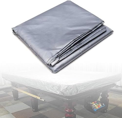 Thickened Pool Table Cover, Billiard Pool Table Cover Hard Top, PVC Waterproof Dustproof Moisture and Sun Protection Snooker Table Cover, for 7/8/9/10/12ft Pool Table,12ft