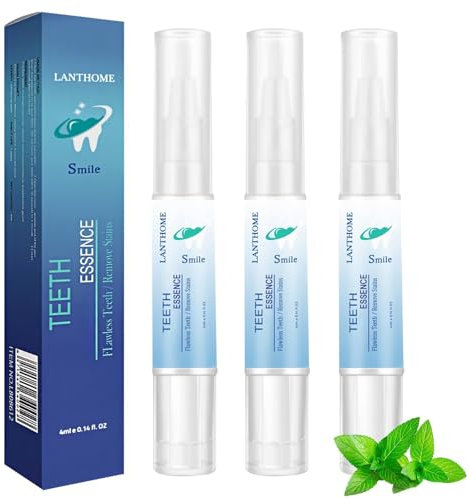 Zahnaufhellungsstift, Zahnaufhellungs-Essenzstift, Teeth Whitening Essence, Teeth Whitening Gel, Intensive Teeth Stains Removal, Reduce Teeth Yellowing (3PCS)