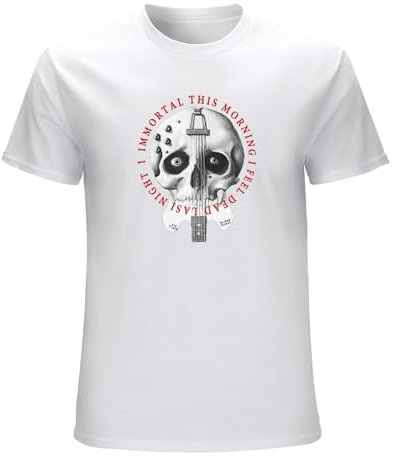 Keyru Axe Victim - Be-Bop Deluxe - Limited Edition Tribute T-Shirt White L