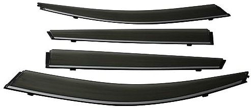 Car Windabweiser Seitenfensterabweiser Für VW Für Touran L 2016–2021 Fenstervisiere Windabweiser Sonnenschutz Regenabweiser Abdeckung Auto Seitenfensterabweiser