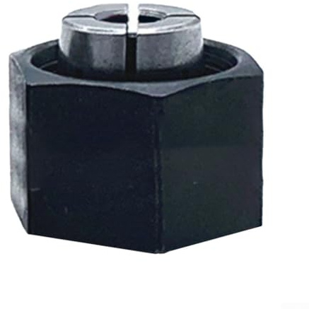 Spannzange und Muttern-Set, kompatibel mit DW6214 DW616 Oberfräsen, Ersatz für Bosch 2610906283, 2610906287, 32628603, 2 Stück