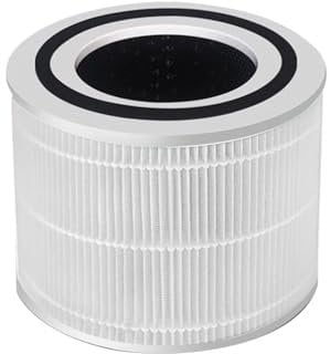 PM 2.5 Air Purifier Filter HEPA Filter ,Compatible For Levoit,Compatible For Core,300 300S P350 Replace Air Purifier Filter Parts.(Black)
