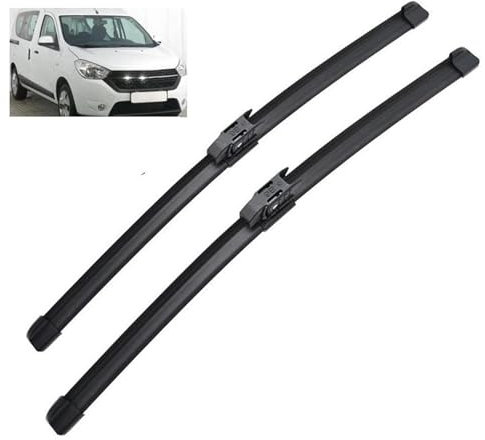 Limpiaparabrisas para Renault Dacia Dokker Express 2016-2019, escobillas limpiaparabrisas Delanteras LHD, escobillas para Parabrisas