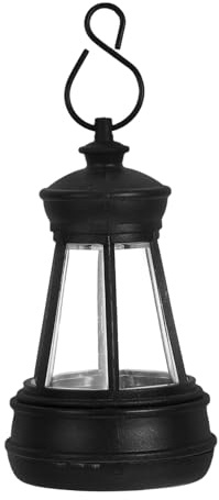 Weihnachten Event Hängende Solarleuchten 7,9x4,6x4,6cm Kunststoff | Landschaftsbeleuchtung, Solarlaterne für Außenbereich, Schwarz, für Tischflächen, Äste