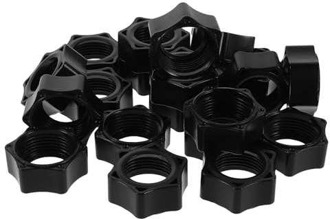 JECOMPRIS Car Mount Tightening Ring Nut 30pcs, Ball Joint Adapter Screws for Car Phone Mount Holder Replacement Accessories, Compatible with Vehicle Brackets and Handlebar Holders