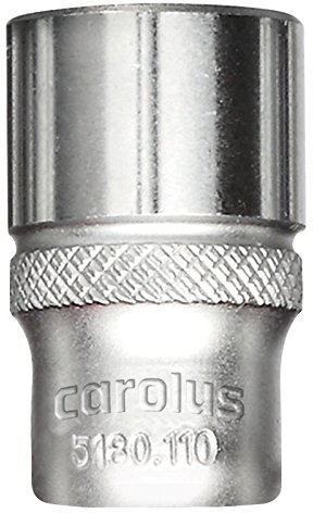 CAROLUS 5180.320 Steckschlüsseleinsatz 1/2 Spline 32 mm, 1 Stück