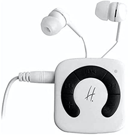 Halterrego Receveur Bluetooth CSR V4.0, NFC, Cable Micro USB, Cable RCA, CÂBLE Jack 3.5, + Une Pair d'ECOUTEURS Blancs