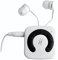 Halterrego Receveur Bluetooth CSR V4.0, NFC, Cable Micro USB, Cable RCA, CÂBLE Jack 3.5, + Une Pair d'ECOUTEURS Blancs