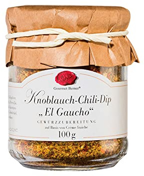Gourmet Berner Knoblauch Chili Dip 'El Gaucho' im 100g Glas