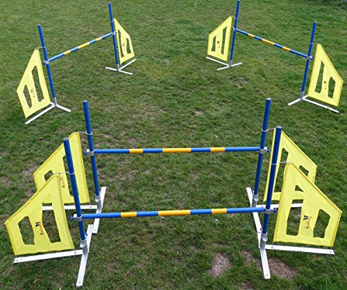 Callieway® Hundesport Agility Set / 6er Kombi Fun & Action Agility Set