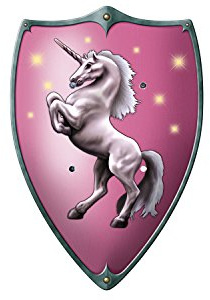 Holzspielerei 53572 - Ritterschild Einhorn