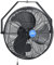iLIVING Ventilador Resistente a la Intemperie para Interiores y Exteriores de Velocidad Variable de 14 Pulgadas montado en la Pared Grado industrialde Carga 2473 CFM, Negro, Exterior 14