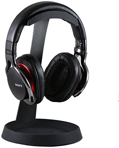 Navitech Steel On Ear & Over Ear Headphones Stand Holder Compatible With The Raycon Wireless Earphones H70