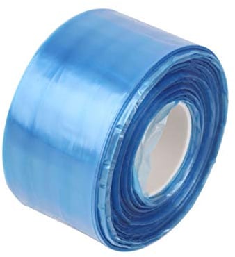 Healifty Einweg-Brillenhülsen aus Glas, für Haarfärben, Styling, Färben, Blau, 200 Stück