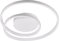 Reality Leuchten LED Deckenleuchte Zibal R62911131, Metall Weiß matt, inklusiv 22 Watt LED, Switch Dimmer