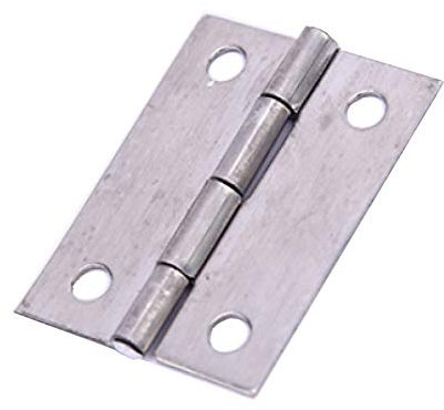 20 Pcs 36mm x 27mm Stainless Steel Hinges 4 Holes Bearing Silent Thickened Opening and Closing Hinge Used for Doors or Windows