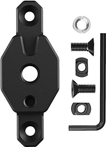 Tough Tactical Tools Stativadapter Schwarz, 1/4-20 Gewinde, für MLok und ARCA-Swiss, kompatibel mit Kamera