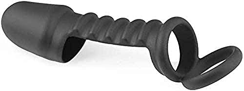 YCGLX Penis Extender Kondom mit Cock Ring Soft Penishülle Penisverlängerung Penis Extension Verzögerung Ejakulation Erektion Verbesserung der Ausdauer
