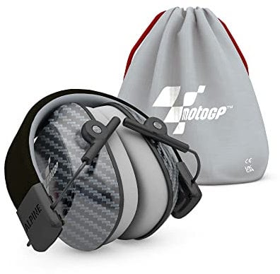 Alpine Muffy Casque Anti-Bruit MotoGP™ : protection auditive pour enfants jusqu'à 16 ans - CE Certifié - Confortable et réglable - Prévient les troubles auditifs - Robuste et facile à ranger