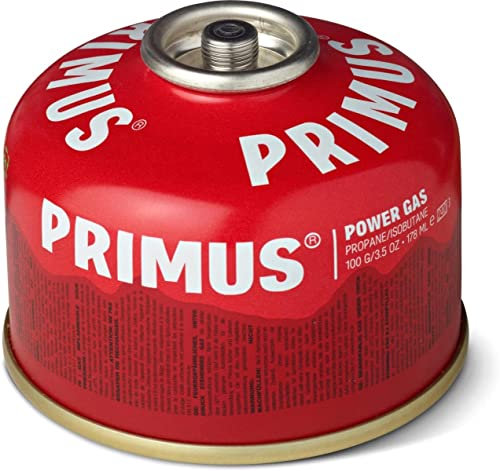 Primus - Gasflasche mit Schraubverschluss, 100 g, Rot