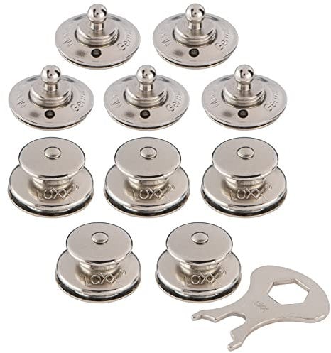 New Marine LOXX Set 5 STK. Oberteile + Stoffschrauben + Schlüssel